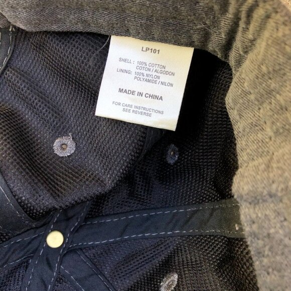 Vintage ADAMS NO MATTER WHAT... Baseball Dad Hat Men's Cool-Crown Tech Grey Cap‍ - Picture 4 of 7